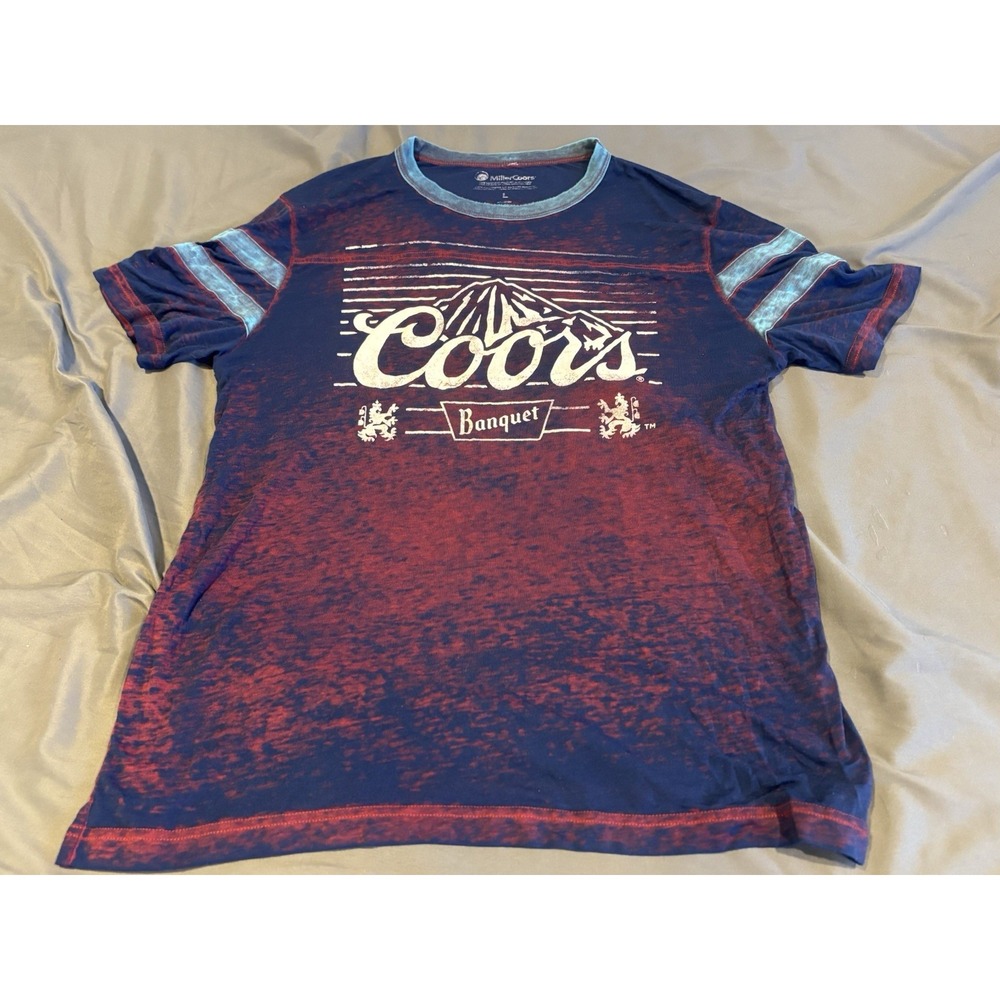 Coors Banquet Graphic Men's T-Shirt Size Large